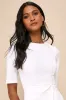 Westwood White Half Sleeve Sheath Dress sold by Lulus