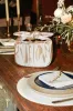 Essential Style Champagne Satin Knot Handle Clutch Bag sold by Lulus