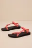 Original Universal Tigerlily Orange Slim Sandals sold by Lulus