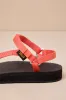 Original Universal Tigerlily Orange Slim Sandals sold by Lulus