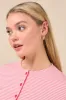 Superb Charm 14KT Gold Textured Huggie Hoop Earrings sold by Lulus