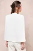 Voguish Charm White Split Sleeve Blazer Cape sold by Lulus