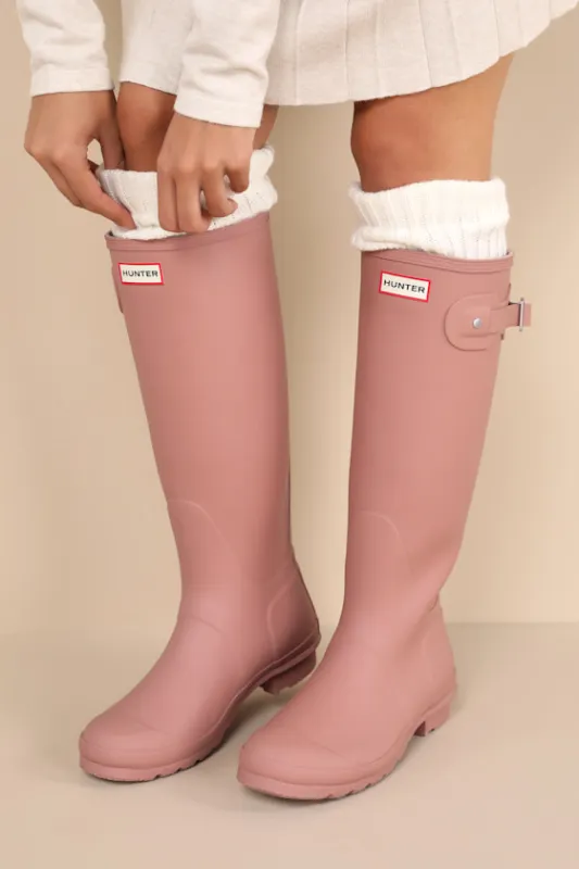 Original Tall Medium Red Rain Boots sold by Lulus
