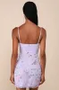 Shimmering Beauty Lavender Mesh Sequin Bustier Mini Dress sold by Lulus