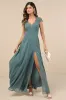 Momentous Moments Dark Sage Green Lace Backless Maxi Dress sold by Lulus