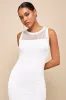 Idyllic Aesthetic White Crochet Maxi Dress sold by Lulus
