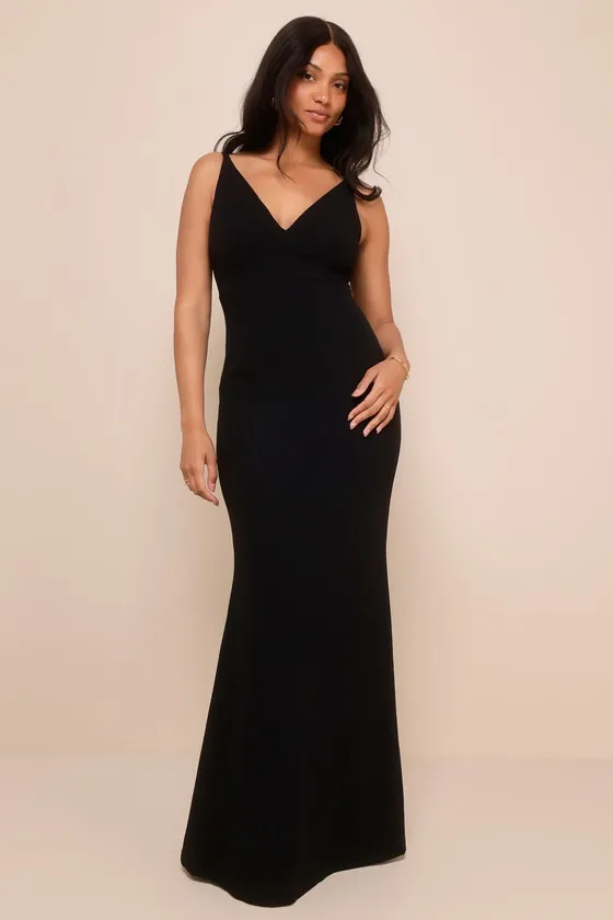 Melora Black Sleeveless Maxi Dress sold by Lulus product image thumbnail 2