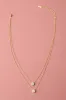Incantation Gold Rhinestone Layered Necklace sold by Lulus