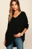 Ticket to Cozy Black Oversized Sweater sold by Lulus