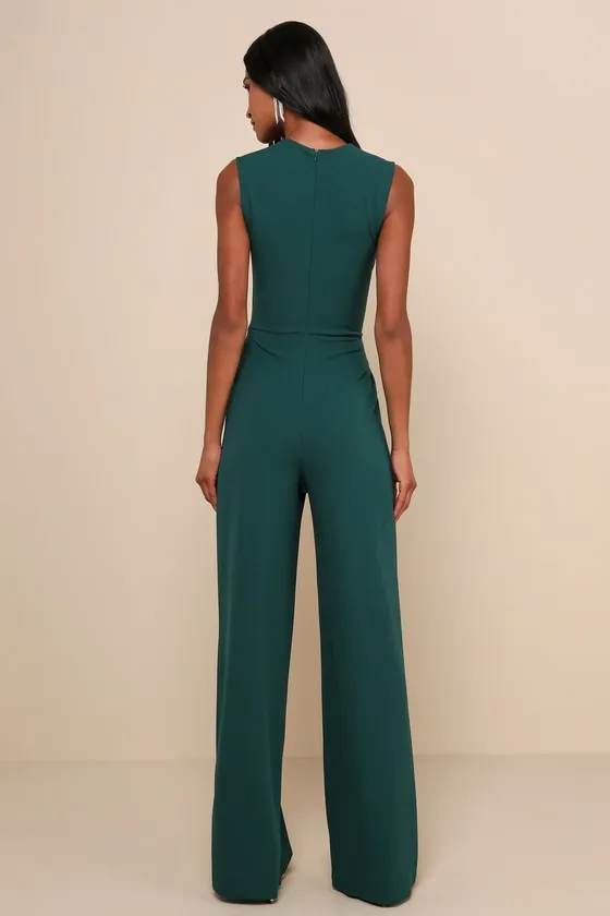 Enticing Endeavors Emerald Green Jumpsuit sold by Lulus product image thumbnail 2