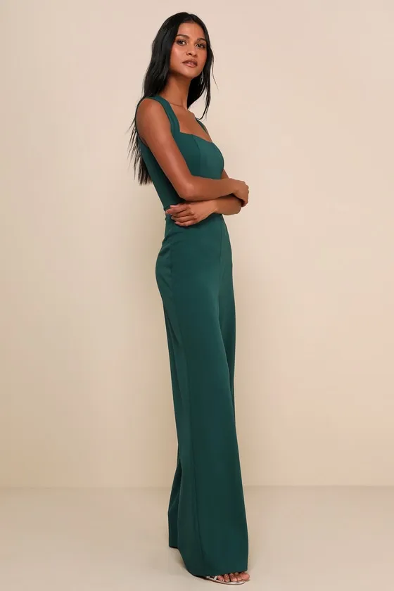 Enticing Endeavors Emerald Green Jumpsuit sold by Lulus product image thumbnail 3