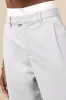 Confident Personality Light Grey Double-Waisted High-Rise Pants sold by Lulus