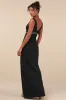 Glamorous Invite Black Rhinestone Maxi Dress sold by Lulus