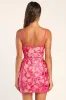 Party Pretty Hot Pink Lace Sleeveless Bodycon Mini Dress sold by Lulus