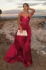 Got the Glam Wine Red Pleated Cutout Maxi Dress sold by Lulus