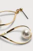 Truly a Treasure Gold Pearl Teardrop Earrings sold by Lulus