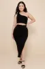 Spice Things Up Black Cutout Midi Dress sold by Lulus