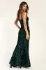All Night Shine Emerald Green Sequin Velvet Maxi Dress sold by Lulus