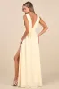 Heavenly Hues Pale Yellow Maxi Dress sold by Lulus