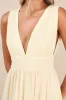 Heavenly Hues Pale Yellow Maxi Dress sold by Lulus