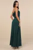 Notorious Poise Emerald Sleeveless Cowl Neck Maxi Dress sold by Lulus