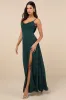 Notorious Poise Emerald Sleeveless Cowl Neck Maxi Dress sold by Lulus