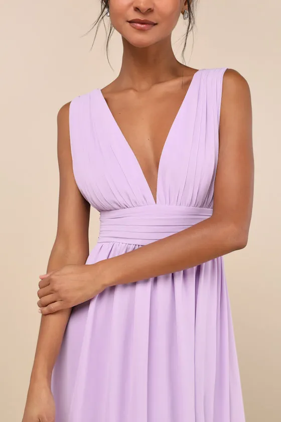 Heavenly Hues Lavender Maxi Dress sold by Lulus product image thumbnail 4