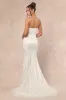 Lovita White Lace Strapless Mermaid Maxi Dress sold by Lulus
