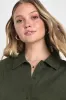 Easy Aesthetic Olive Green Linen Short Sleeve Button-Up Top sold by Lulus