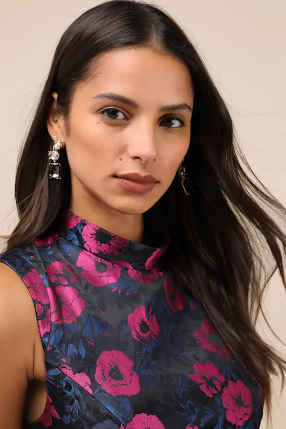 Allie Gold Rhinestone Drop Earrings sold by Lulus product image thumbnail 3