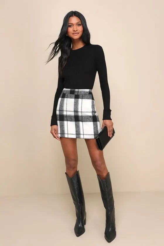 Karlee Black Ribbed Knit Long Sleeve Sweater Top sold by Lulus product image thumbnail 3