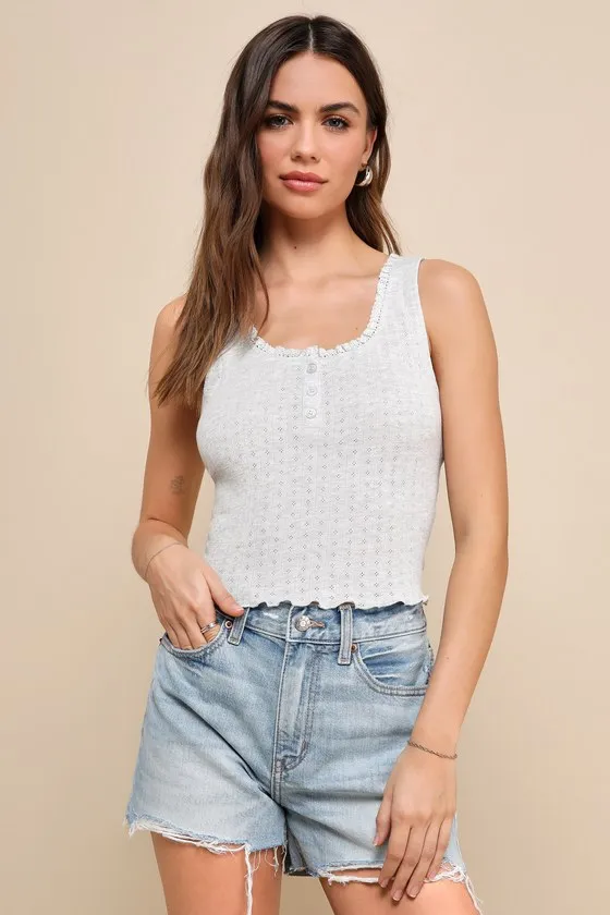 Troublemaker Light Wash Denim Distressed High-Rise Shorts sold by Lulus