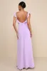 Dreamy Admiration Lilac Ruffled Maxi Dress sold by Lulus