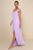 Dreamy Admiration Lilac Ruffled Maxi Dress sold by Lulus