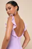 Dreamy Admiration Lilac Ruffled Maxi Dress sold by Lulus