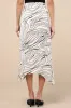 Classy Influence Cream Abstract Asymmetrical Midi Skirt sold by Lulus