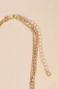 Composed Sparkle Gold Rhinestone Curb Chain Layered Necklace sold by Lulus