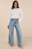 Effortlessly Delightful Ivory Pointelle Knit Sweater Top sold by Lulus