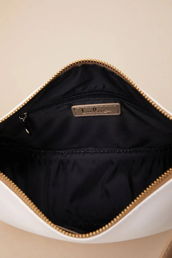 Cayden Ivory Vegan Leather Handbag sold by Lulus product image thumbnail 3