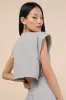 Feelin' Confident Heather Grey Cutout Mini Shirt Dress sold by Lulus