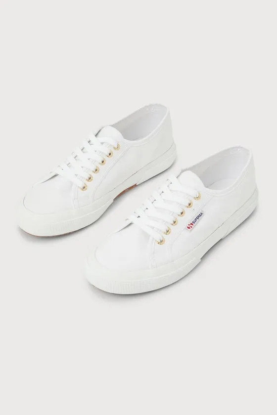 2750 COTU White and Gold Sneakers sold by Lulus product image thumbnail 2