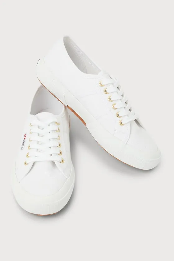 2750 COTU White and Gold Sneakers sold by Lulus product image thumbnail 3