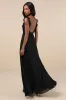 Dreamy Admiration Black Ruffled Maxi Dress sold by Lulus