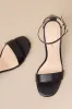 Arylee Black Ankle Strap Heels sold by Lulus