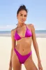 Coastin' Cutie Purple Triangle Halter Bikini Top sold by Lulus