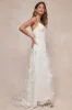 Profound Elegance Ivory 3D Floral Embroidered Maxi Dress sold by Lulus