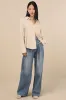 Notable Aesthetic Beige Linen Collared Button-Up Top sold by Lulus