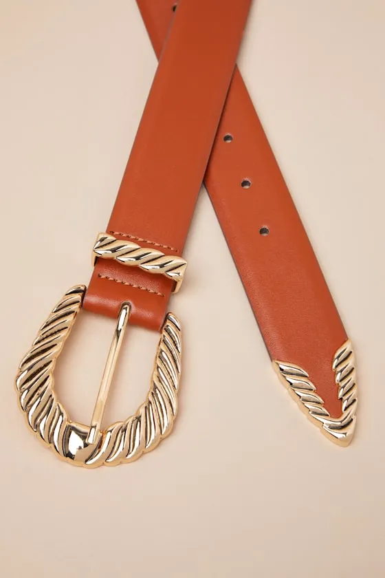 Modern Rodeo Brown Western Belt sold by Lulus product image thumbnail 3