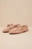 Lakin Bamboo Leather Loafers sold by Lulus