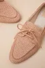 Lakin Bamboo Leather Loafers sold by Lulus